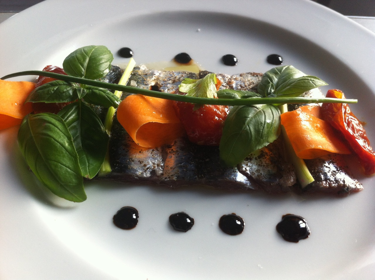 Carpaccio de sardines