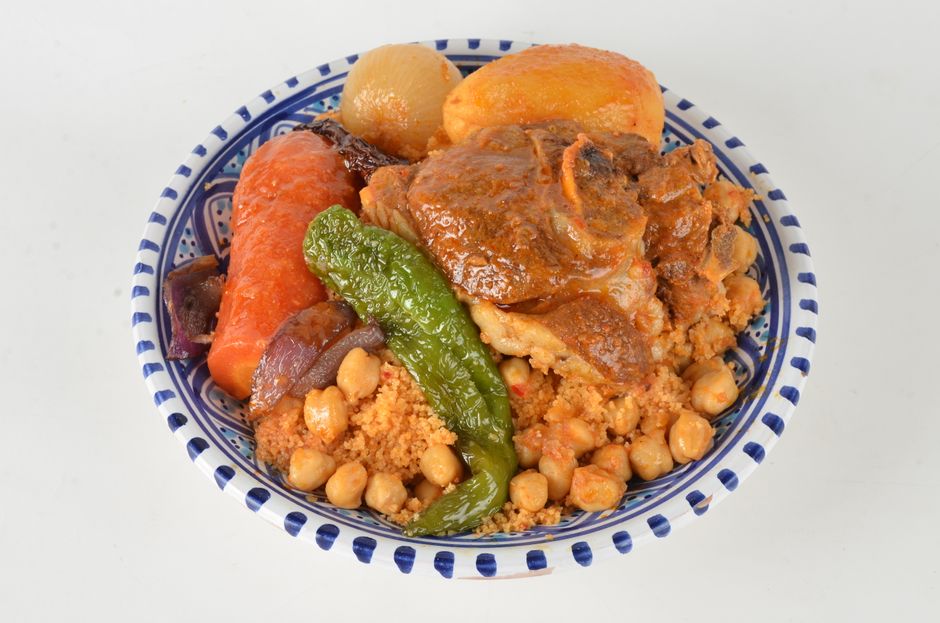Couscous tunisien à l&rsquo;agneau