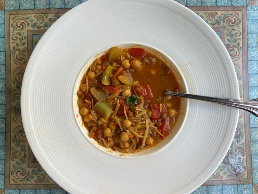Lablabi (soupe de pois chiches)